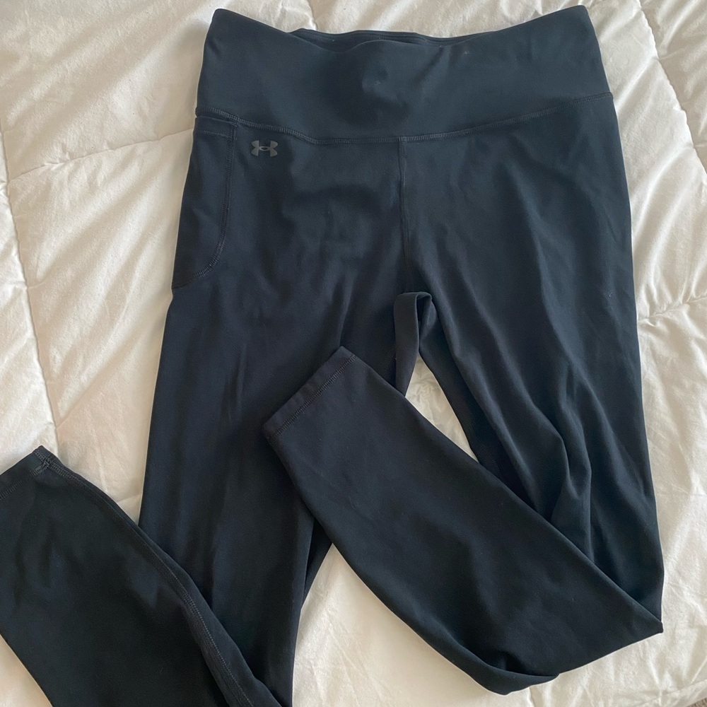 Under Armour Black Fitted Performance Leggings
